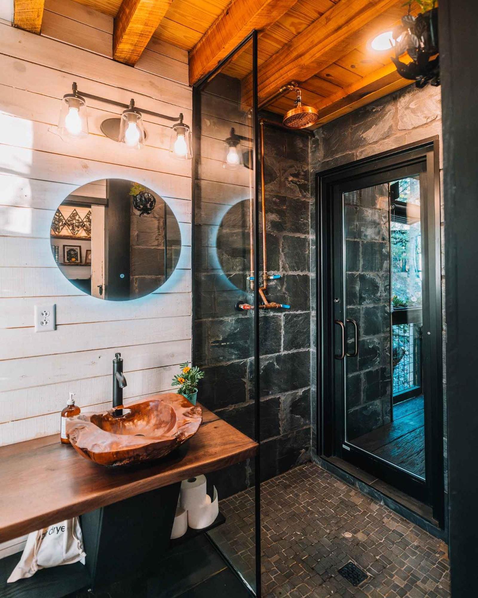 Treetop Hideaways: Wood Lily Treehouse In Chattanooga Ngoại thất bức ảnh