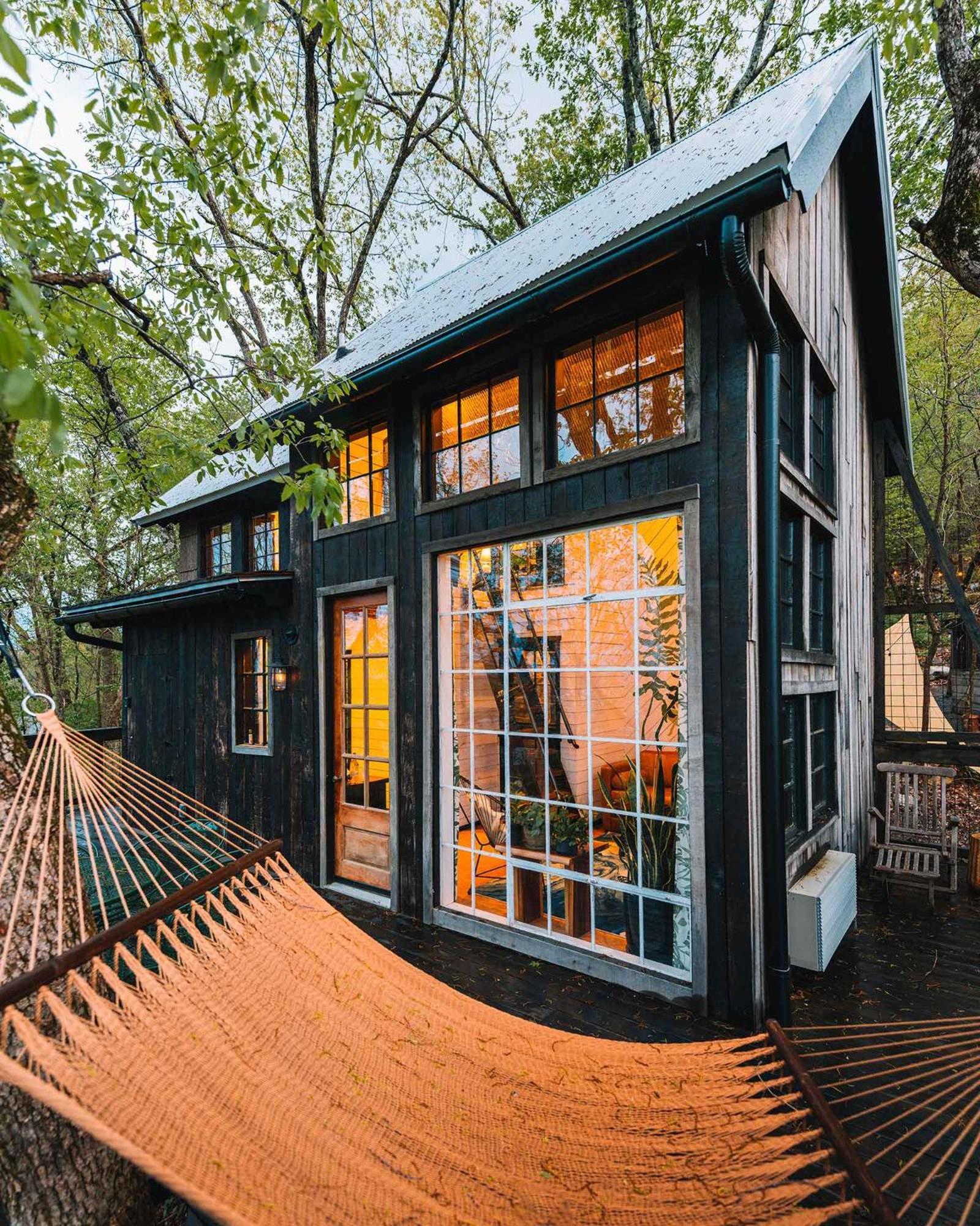 Treetop Hideaways: Wood Lily Treehouse In Chattanooga Ngoại thất bức ảnh
